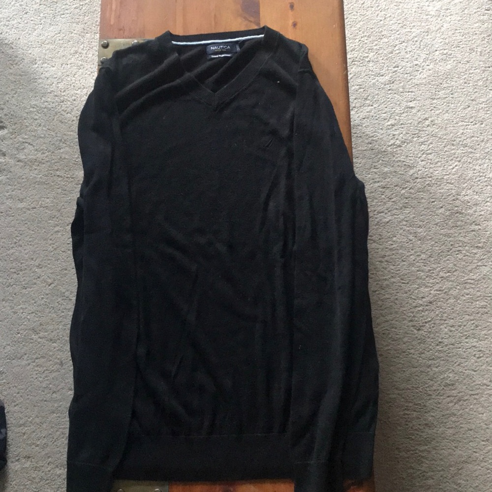 Never worn Black Nautica Sweater size Large